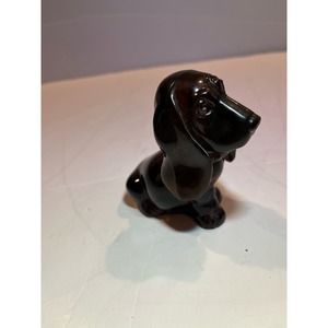 Vintage Avon Baby Basset perfume cologne decanter never opened Topaze filled